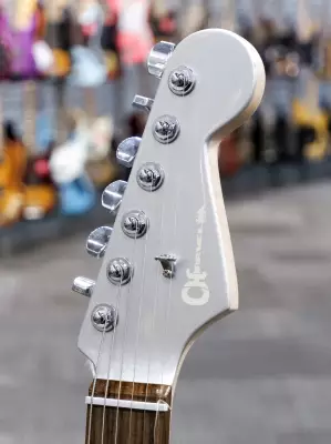 Store Special Product - Charvel Guitars - Prashant Aswani Signature Pro-Mod So-Cal PA28, Rosewood Fingerboard - Inca Silver